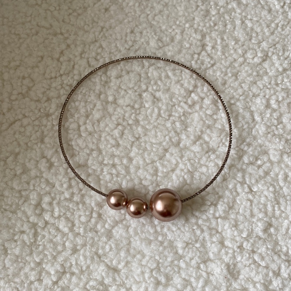 Rose Gold Diamond Hair Accessory